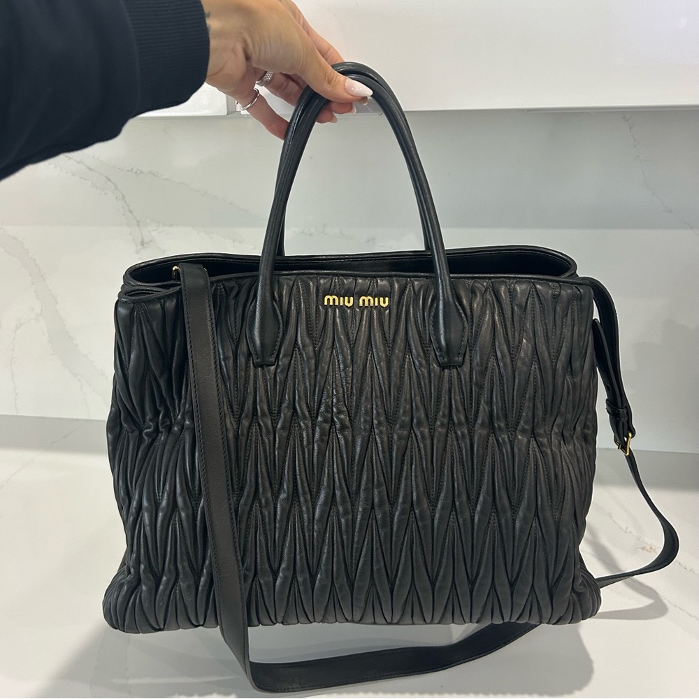 Miu miu leather bag